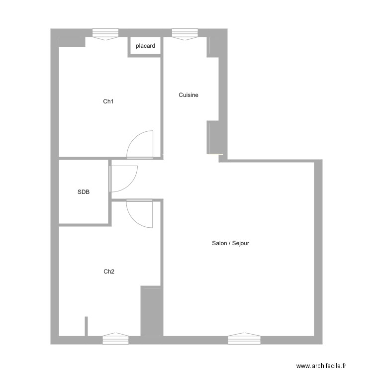 Barclay. Plan de 0 pièce et 0 m2