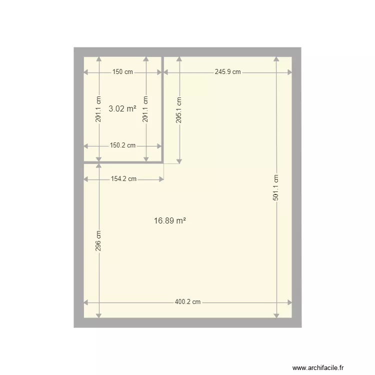 CHALET RDC3. Plan de 
