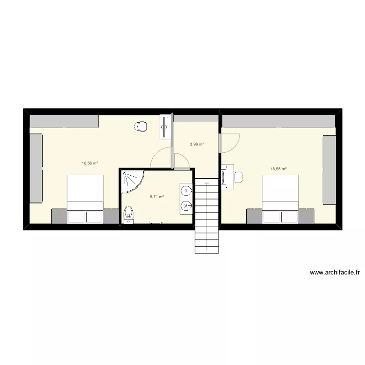 combles. Plan de combles. Plan de