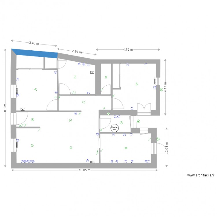 maison caldas elec. Plan de 0 pièce et 0 m2