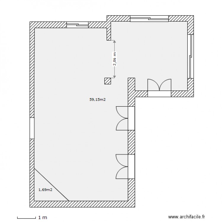 Cuisine Severine Ixina 1. Plan de 0 pièce et 0 m2