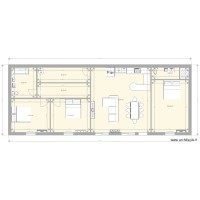 plan 120 m2 avec meubles