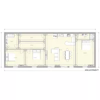 plan 120 m2 avec meubles