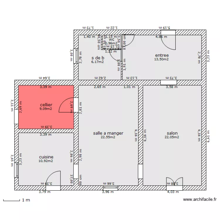 orbigny rez de chaussee. Plan de orbigny rez de chaussee. Plan de