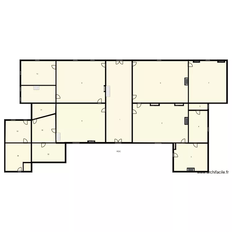 184857 LEFEVRE. Plan de 