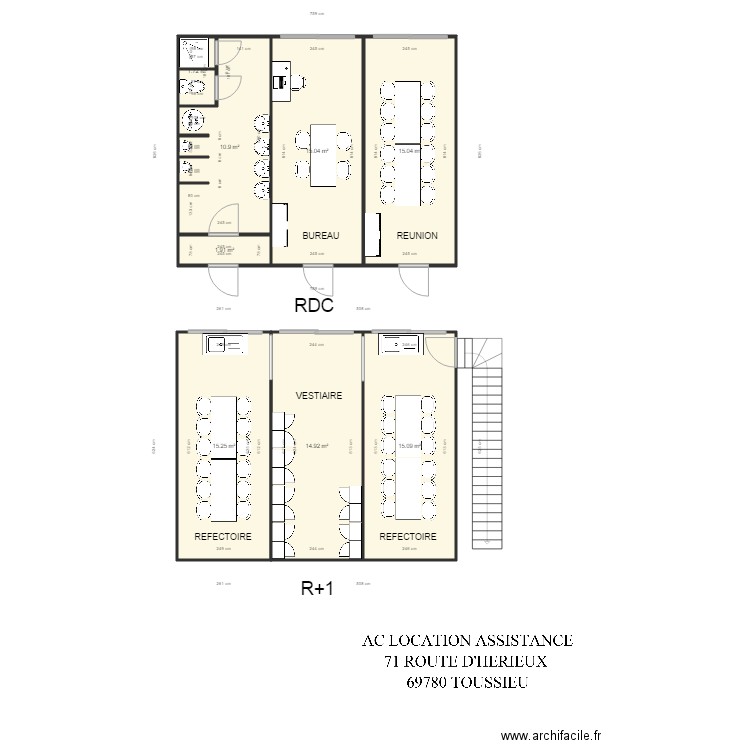 AXIS CRAPONNE. Plan de 0 pièce et 0 m2