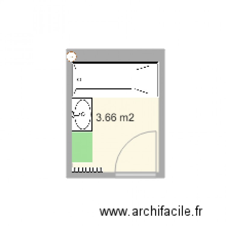 plan sdb Cardoso. Plan de 0 pièce et 0 m2