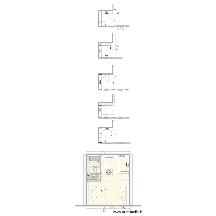 Maison LOUISE. Plan de 0 pièce et 0 m2