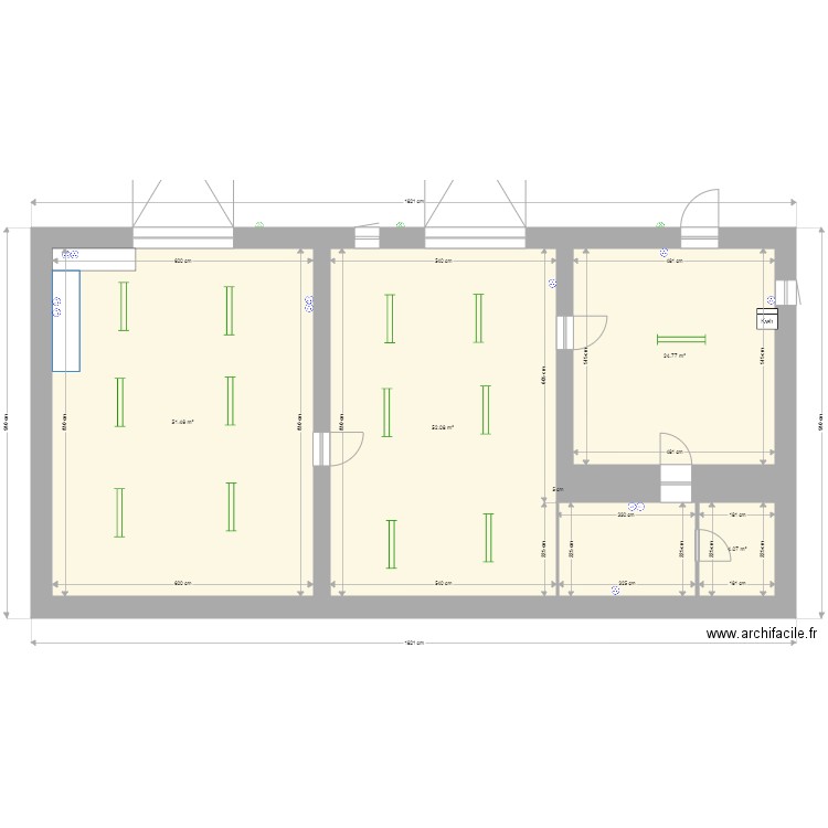 Rez de chausse. Plan de 0 pièce et 0 m2