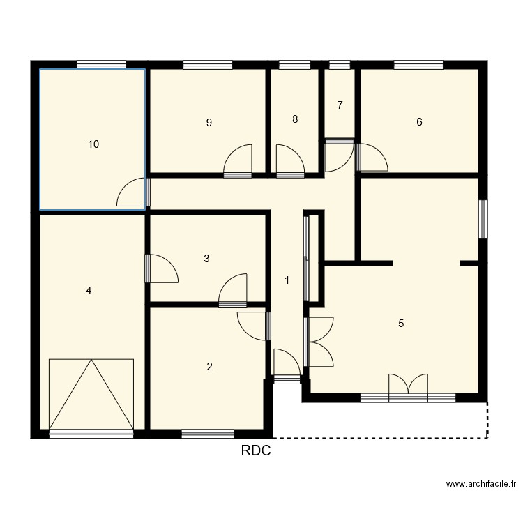 184774 Succession ROUYER KNAVIE. Plan de 0 pièce et 0 m2