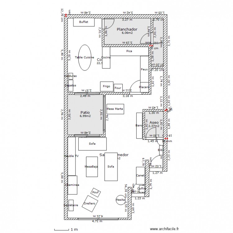 Miguel Utrillo, 106 RDC. Plan de 0 pièce et 0 m2