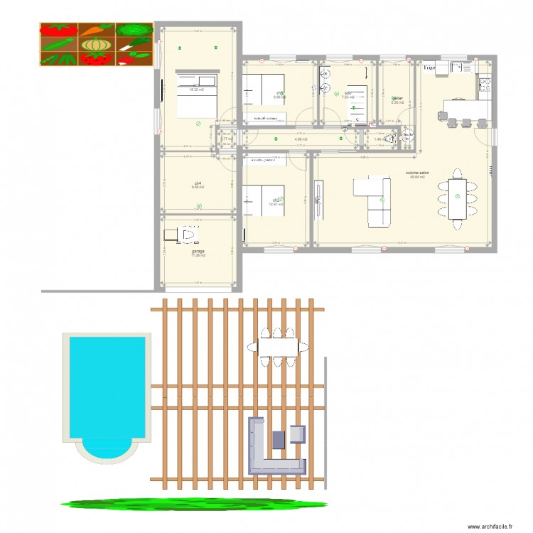 genissac2. Plan de 0 pièce et 0 m2