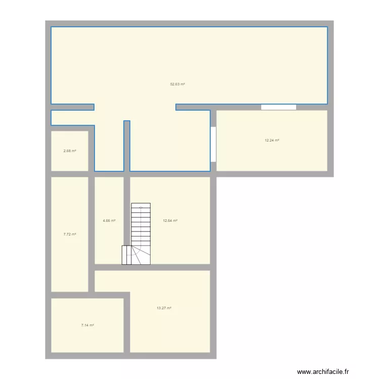 MAISON. Plan de 