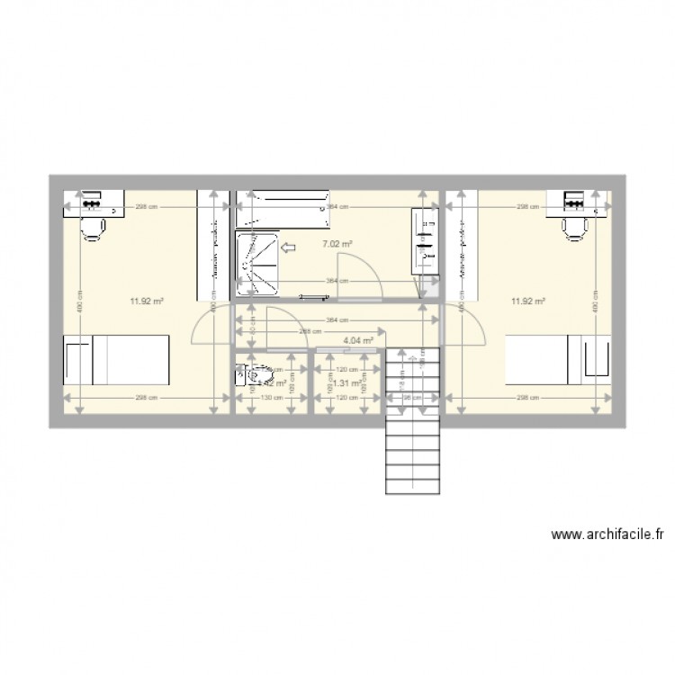 etage Alex model 22. Plan de 0 pièce et 0 m2