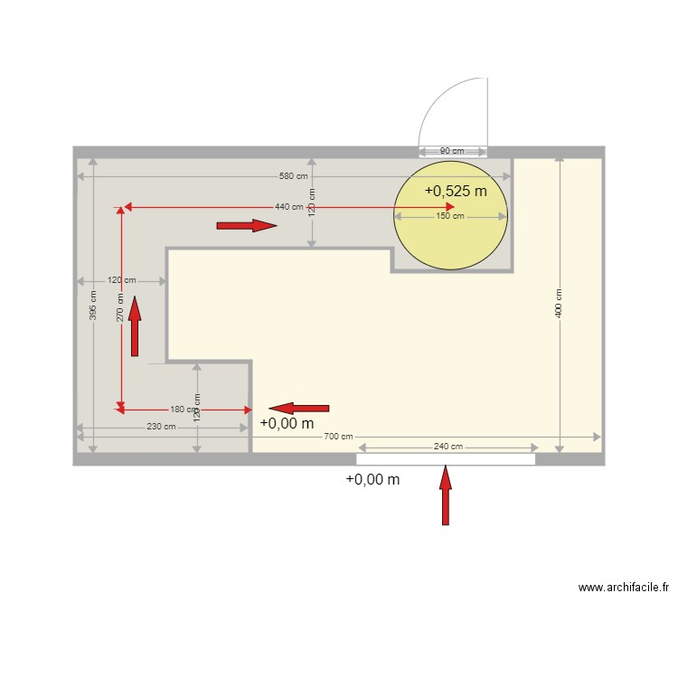 Jardin les Frangines. Plan de 0 pièce et 0 m2