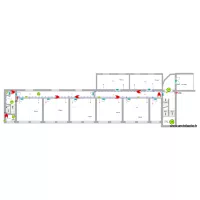 Ecole de La Calamine B&acirc;timent A plus 425 incendie