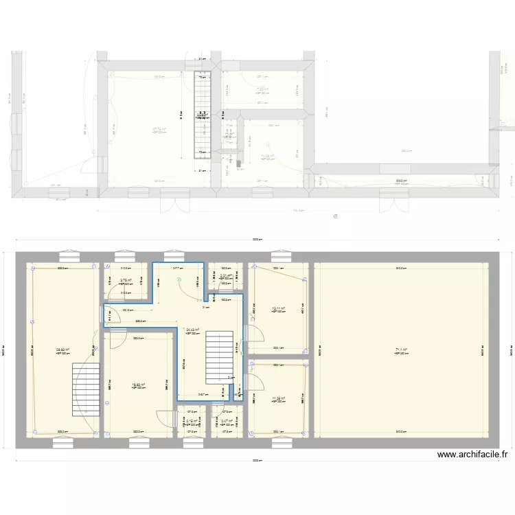 Bruno FREDE. Plan de 