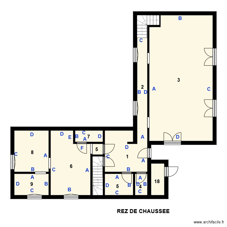 195220 LABAT CREP. Plan de 0 pièce et 0 m2