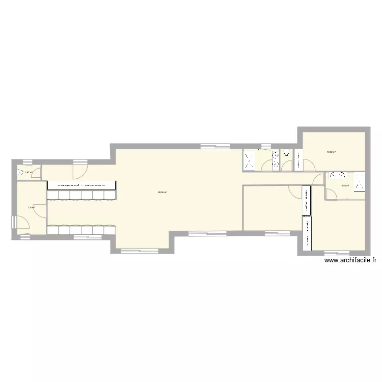 maison breuillet. Plan de 
