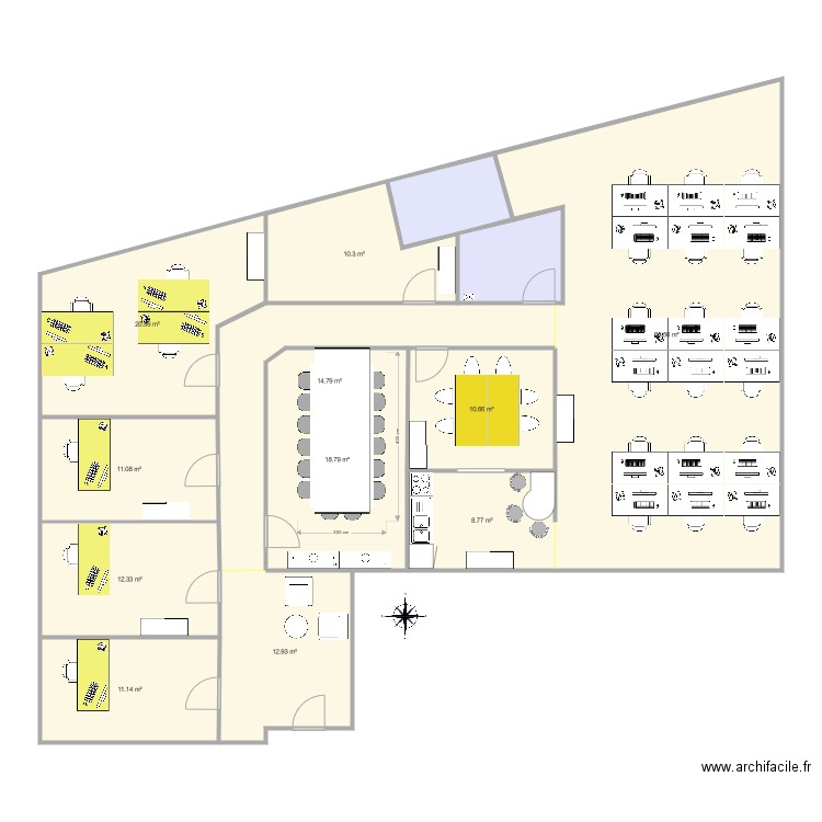 PLAN V3. Plan de 0 pièce et 0 m2