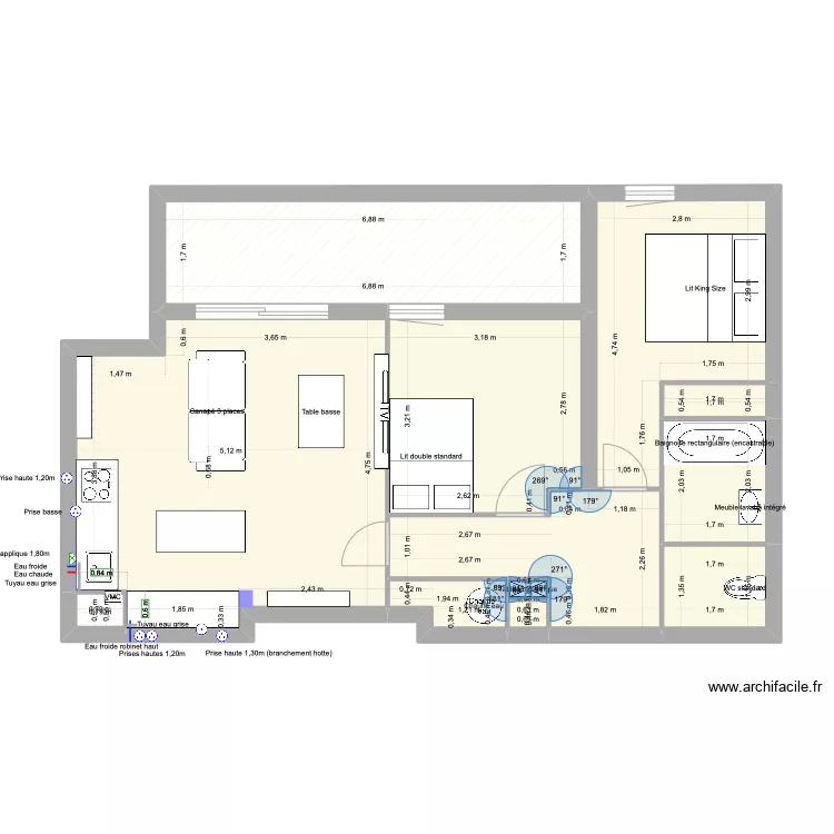 Appartement cuisine v3. Plan de Appartement cuisine v3. Plan de