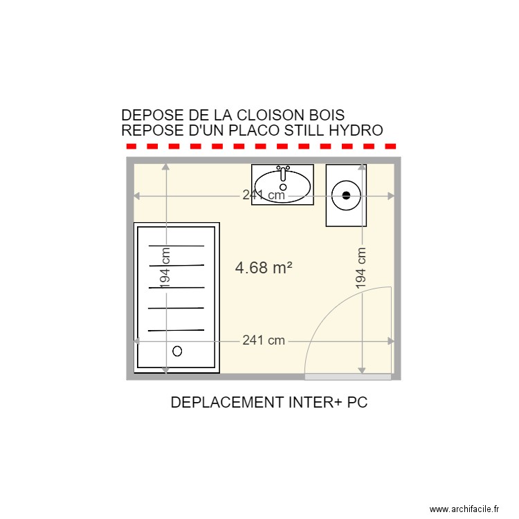 GERON ERIC . Plan de 0 pièce et 0 m2