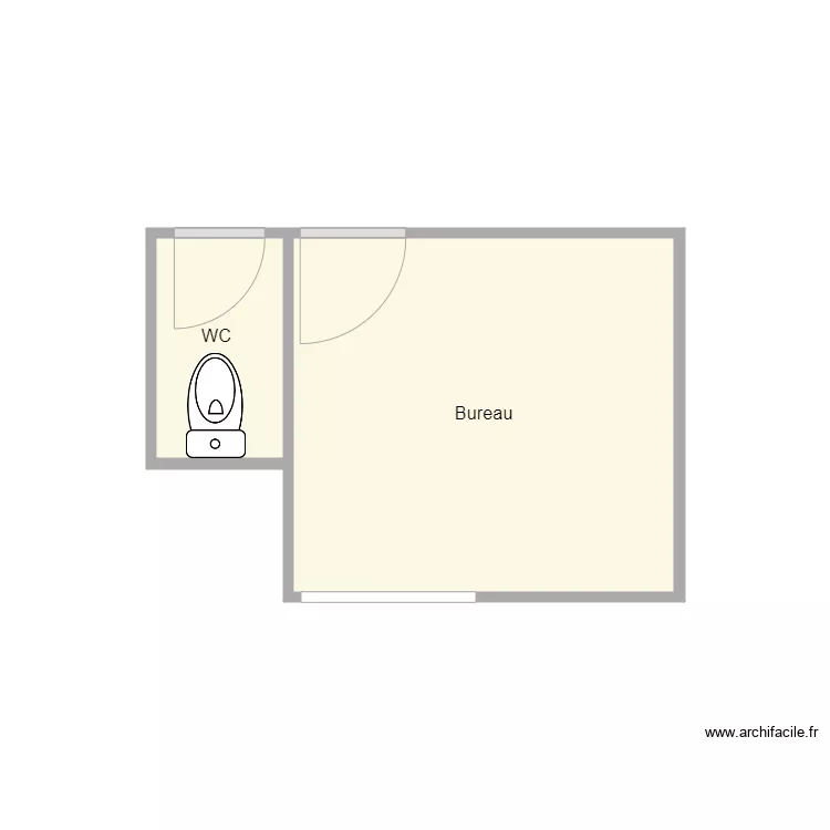 plan avant travaux bernard marie francoise. Plan de 