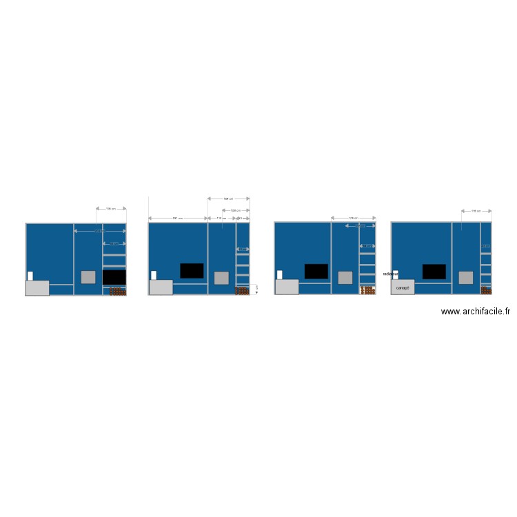 cheminée salon. Plan de 0 pièce et 0 m2