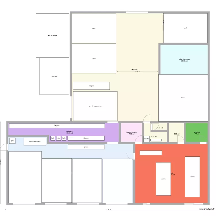 garage 10. Plan de 
