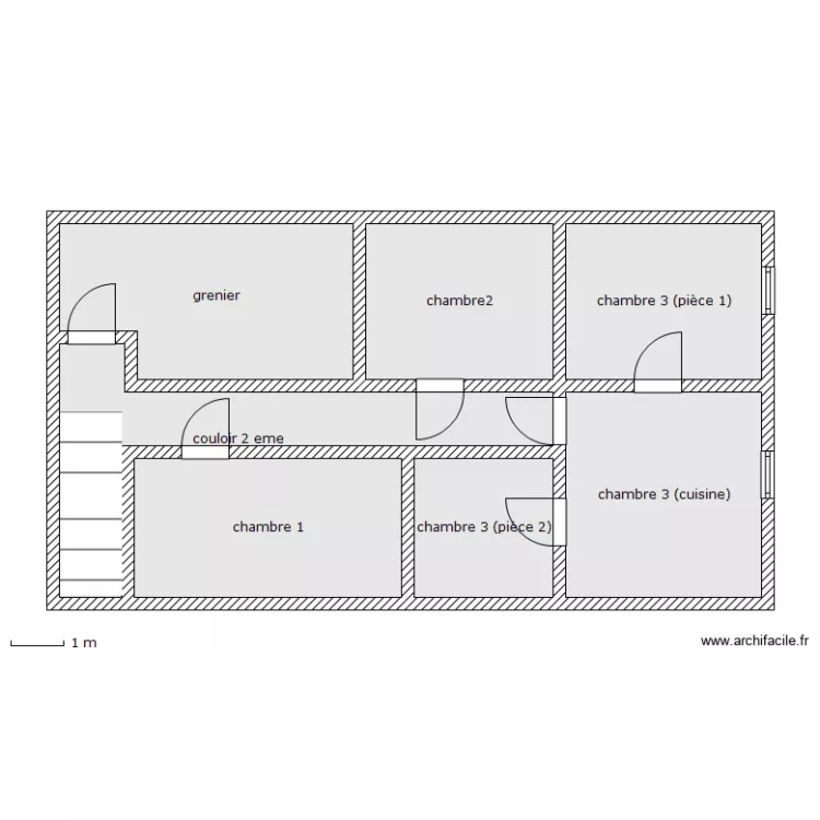 2 eme impasse baudin grenier chambres. Plan de 2 eme impasse baudin grenier chambres. Plan de