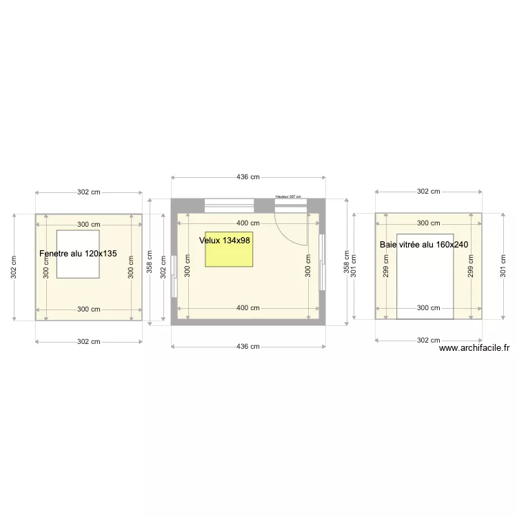 Cuisine Sebourg pour constructeur. Plan de 