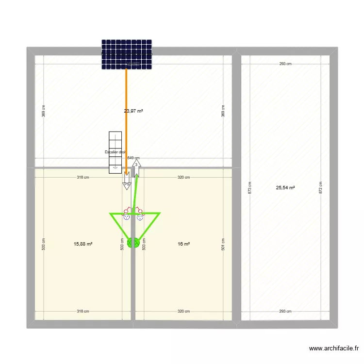 Zareen combles. Plan de Zareen combles. Plan de