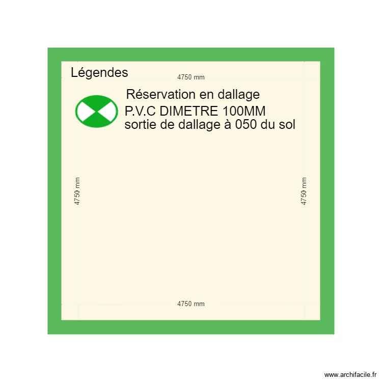 LEGENDES PLOMBERIE. Plan de 