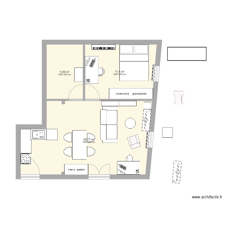 Luc 6 après visite. Plan de 0 pièce et 0 m2