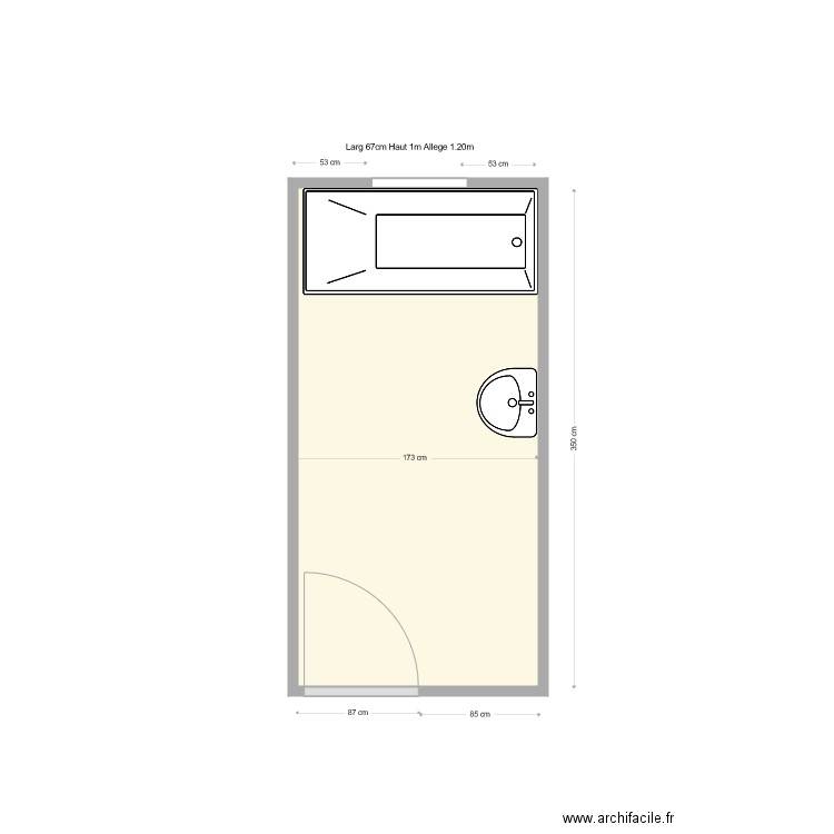 GARREAU Existant. Plan de 0 pièce et 0 m2