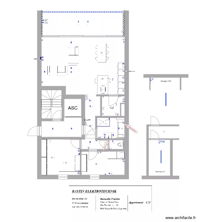 Appartement C25 . Plan de Appartement C25 . Plan de