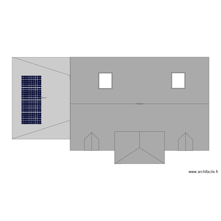 projet. Plan de 0 pièce et 0 m2