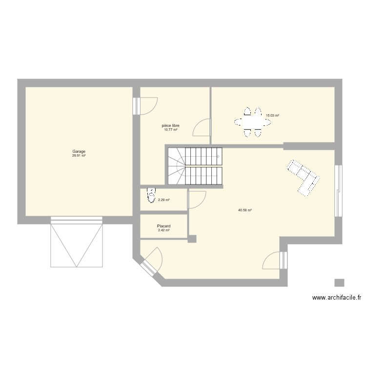 Maison individuelle modifie 2. Plan de 0 pièce et 0 m2