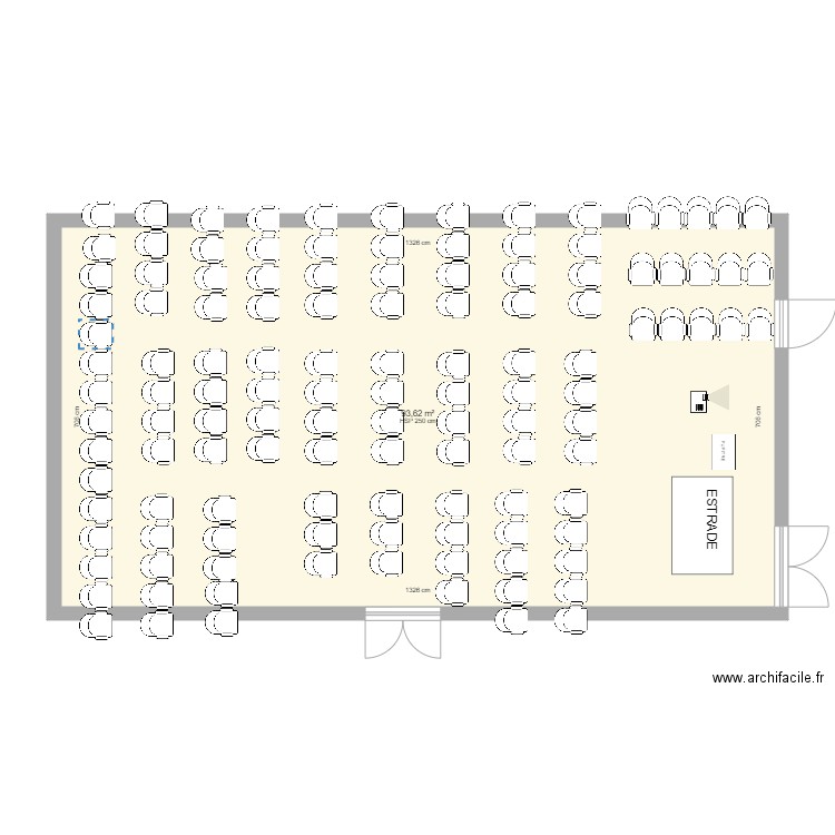 PLAN DISOSITION. Plan de 0 pièce et 0 m2