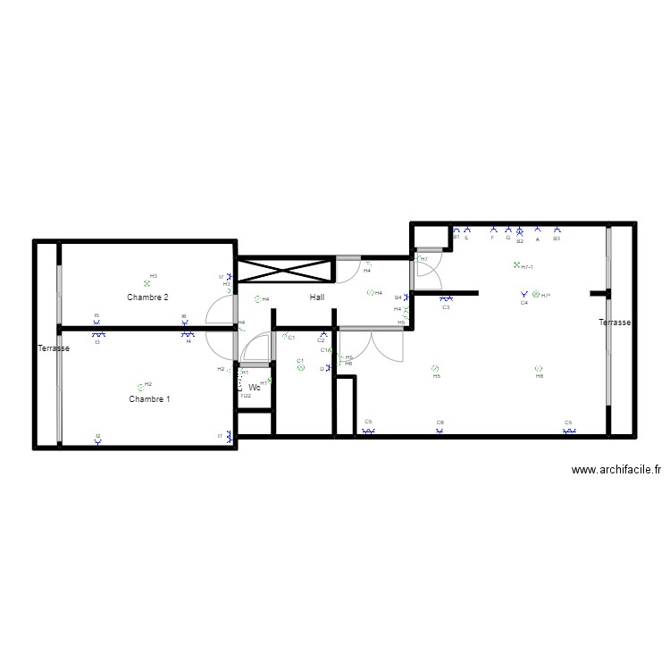 Plan Leo . Plan de 0 pièce et 0 m2