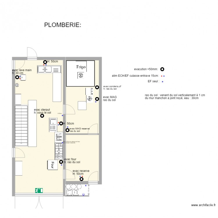  mobychef v2 plomberie. Plan de 0 pièce et 0 m2