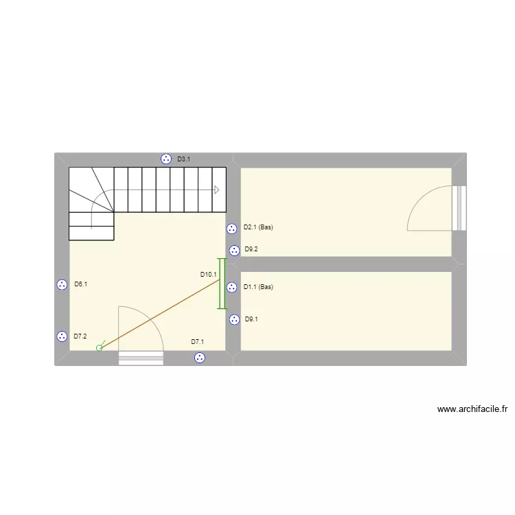 MONIQUE. Plan de 