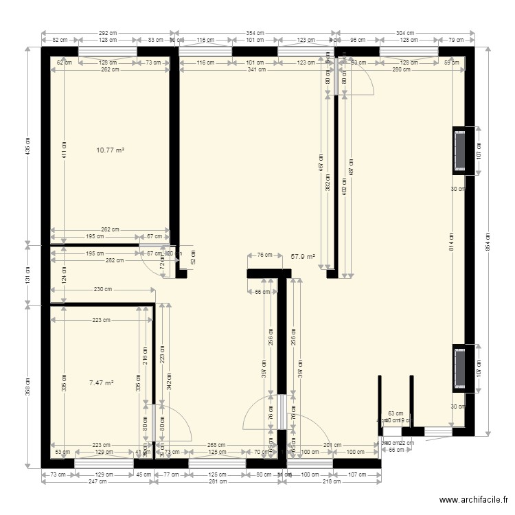 Colette. Plan de 0 pièce et 0 m2