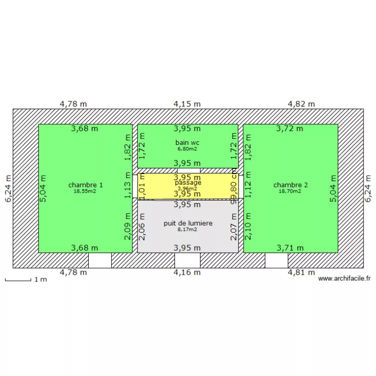 Bloc habitation stockage étage. Plan de Bloc habitation stockage étage. Plan de
