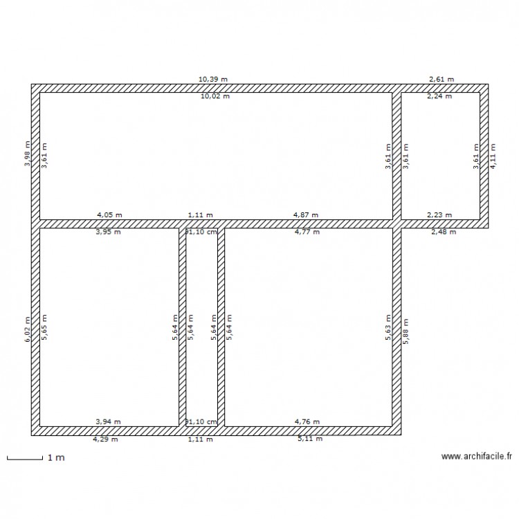 sous-sol. Plan de 0 pièce et 0 m2