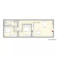 pierre de bresse Le moulin Appart 6 F3  1 Etage