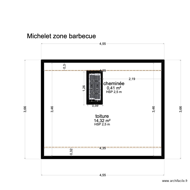 Michelet barbecue. Plan de 0 pièce et 0 m2