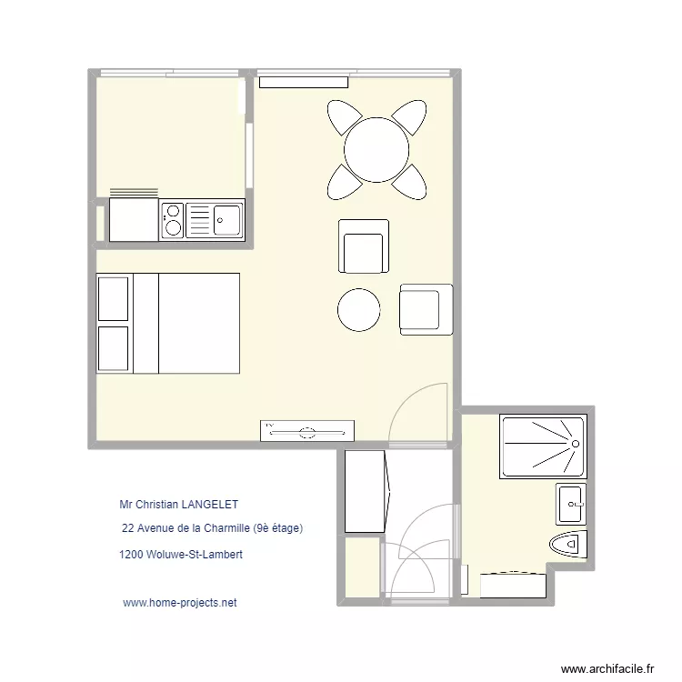 LANGELET 22 CHARMILLE 240723. Plan de 