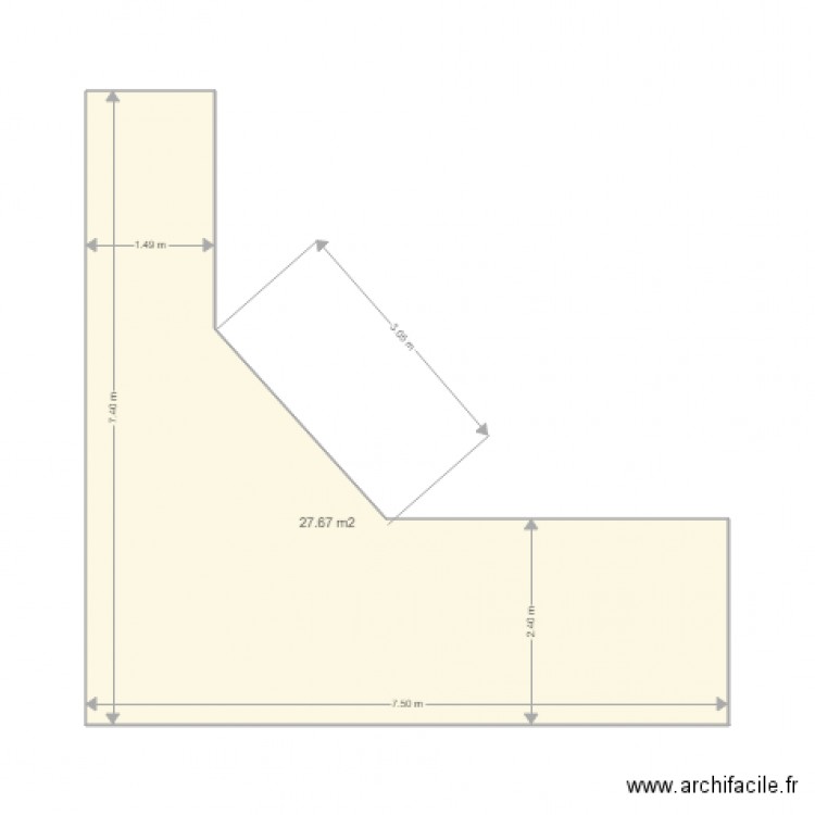 PIGEAU . Plan de 0 pièce et 0 m2