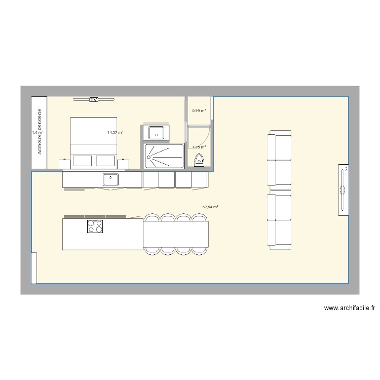 PROJET 3. Plan de 0 pièce et 0 m2